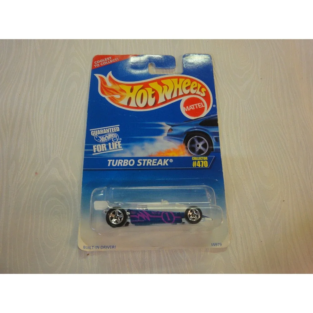 mattel HOT WHEELS Die cast 15979 Turbo‎ Streak #470 New 1995